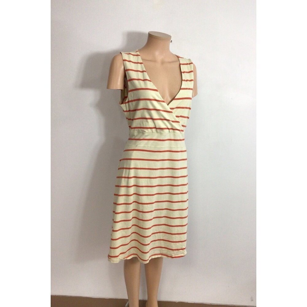 Toad & Co Dress Nautical Striped Womens XL